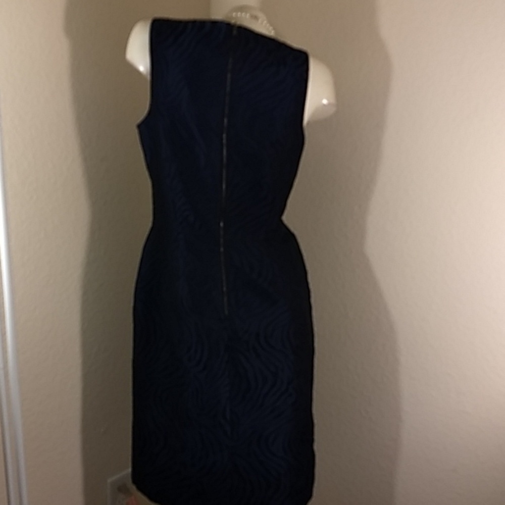 Midnight Blue Sheath Dress - Picture 6 of 6